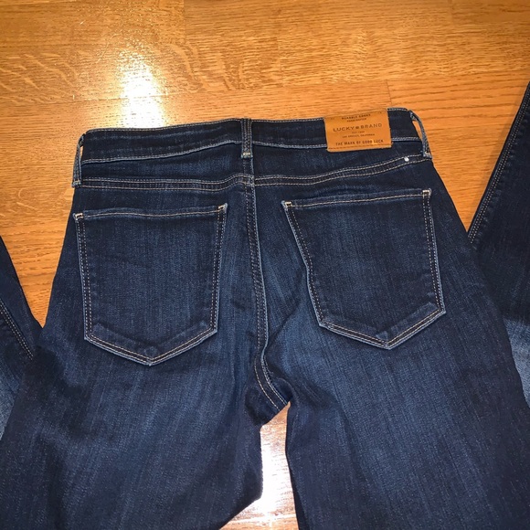 Lucky Brand Dark Wash Jeans Ava Skinny - Picture 4 of 8